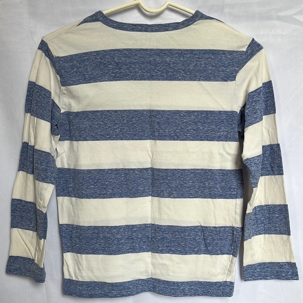 Blue Cream Long Sleeve Tee sz 7/8 - Picture 2 of 3